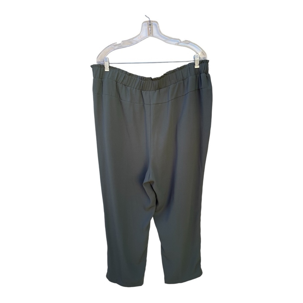 A New Day Women's Olive Green Relaxed Fit Trousers Tapered Size XXL - Picture 9 of 9